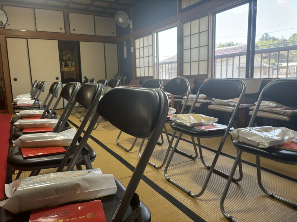 合同供養祭の様子