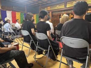 法要の様子②