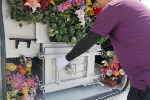 ペット火葬の作業状況